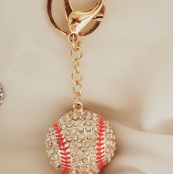 ⚾️ Baseball Pendant and Ring & ⚾️ Baseball Keyring.   B2 - Picture 2 of 4